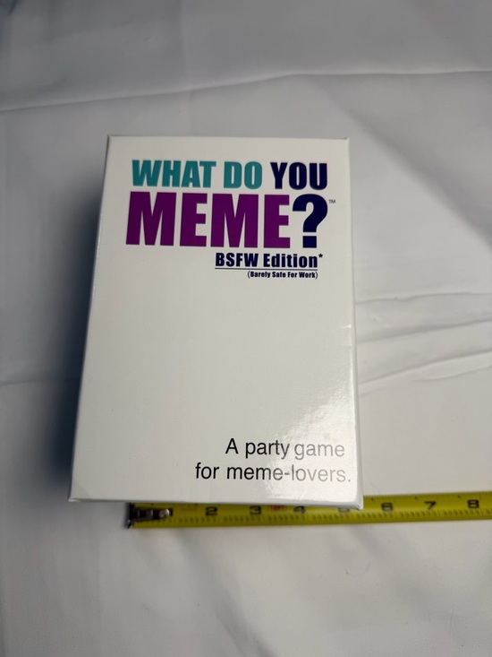 "BSFW Edition" (Barely Safe For Work) Other - BSFW Edition Party Card Game - White